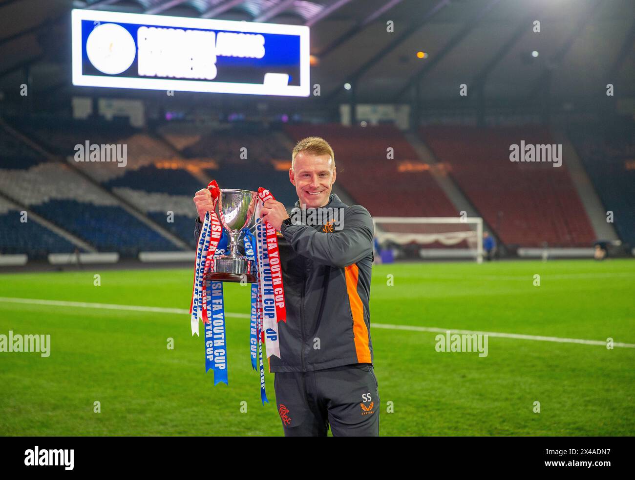 1st May 2024; Hampden Park, Glasgow, Scotland Scottish FA Youth Cup