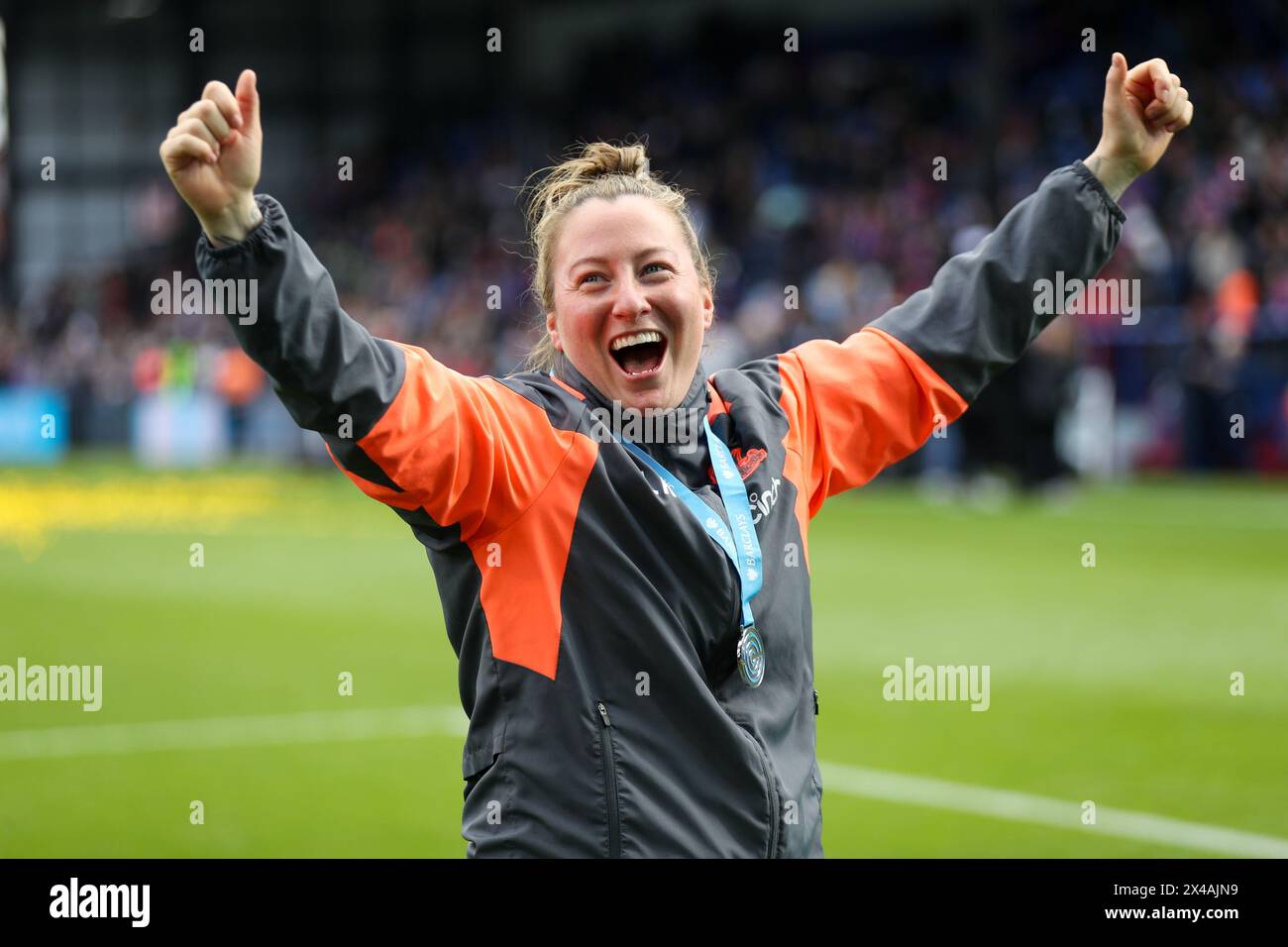 London, UK. 28th April, 2024. Laura Kaminski during Crystal Palace’s