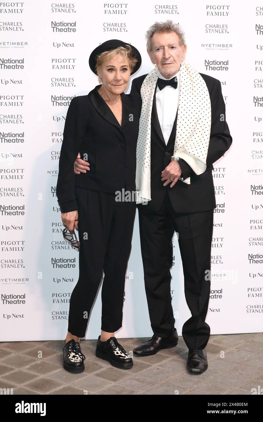 Zoe Wannamaker and Gawn Grainger attend National Theatre Up Next Gala in London raising money for 'Stories Start here campaign'. The National Theatre Stock Photo
