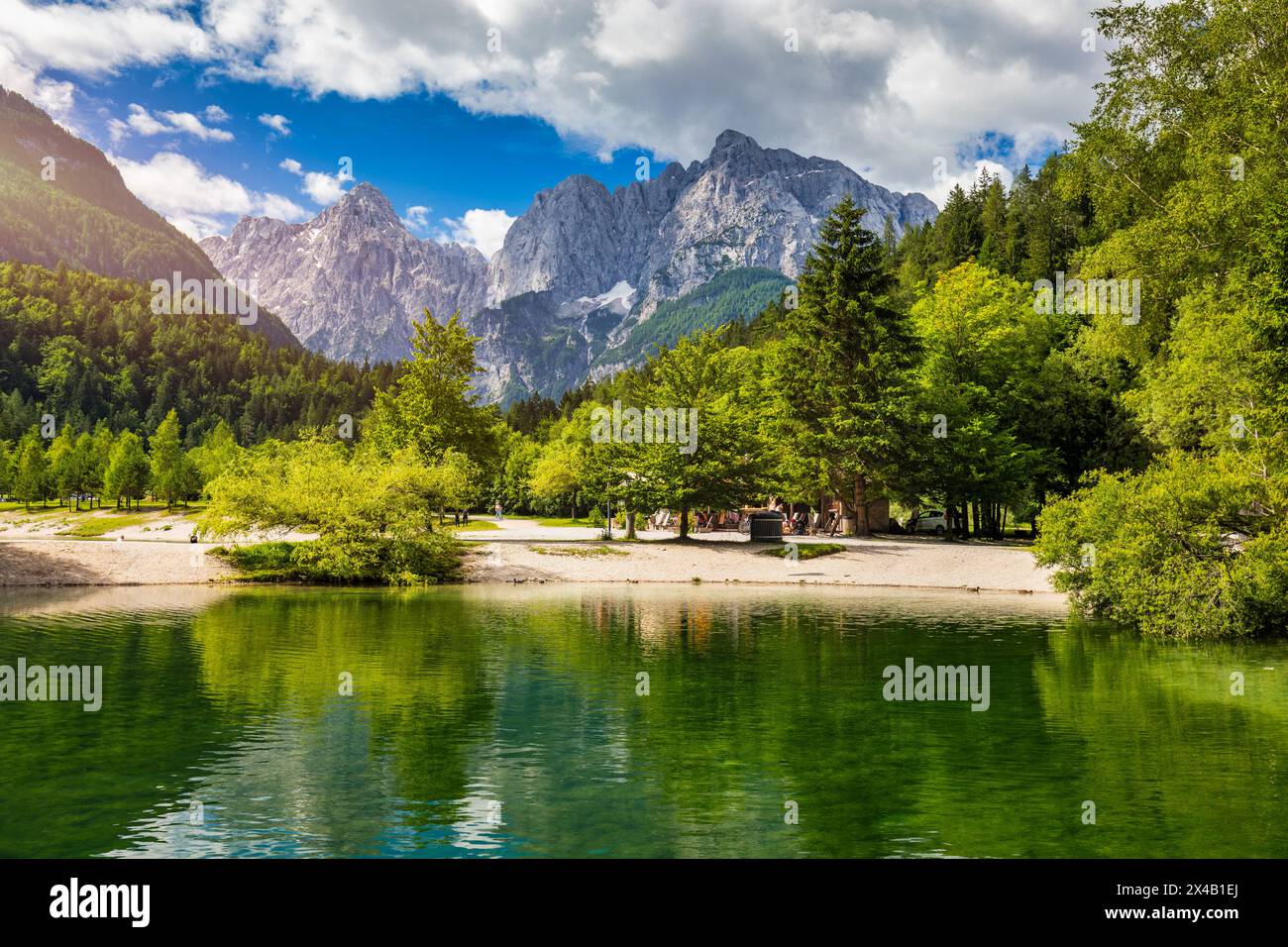 Great Nature Scenery In Slovenian Alps Incredible Summer Landscape On great-nature-scenery-in-slovenian-alps-incredible-summer-landscape-on