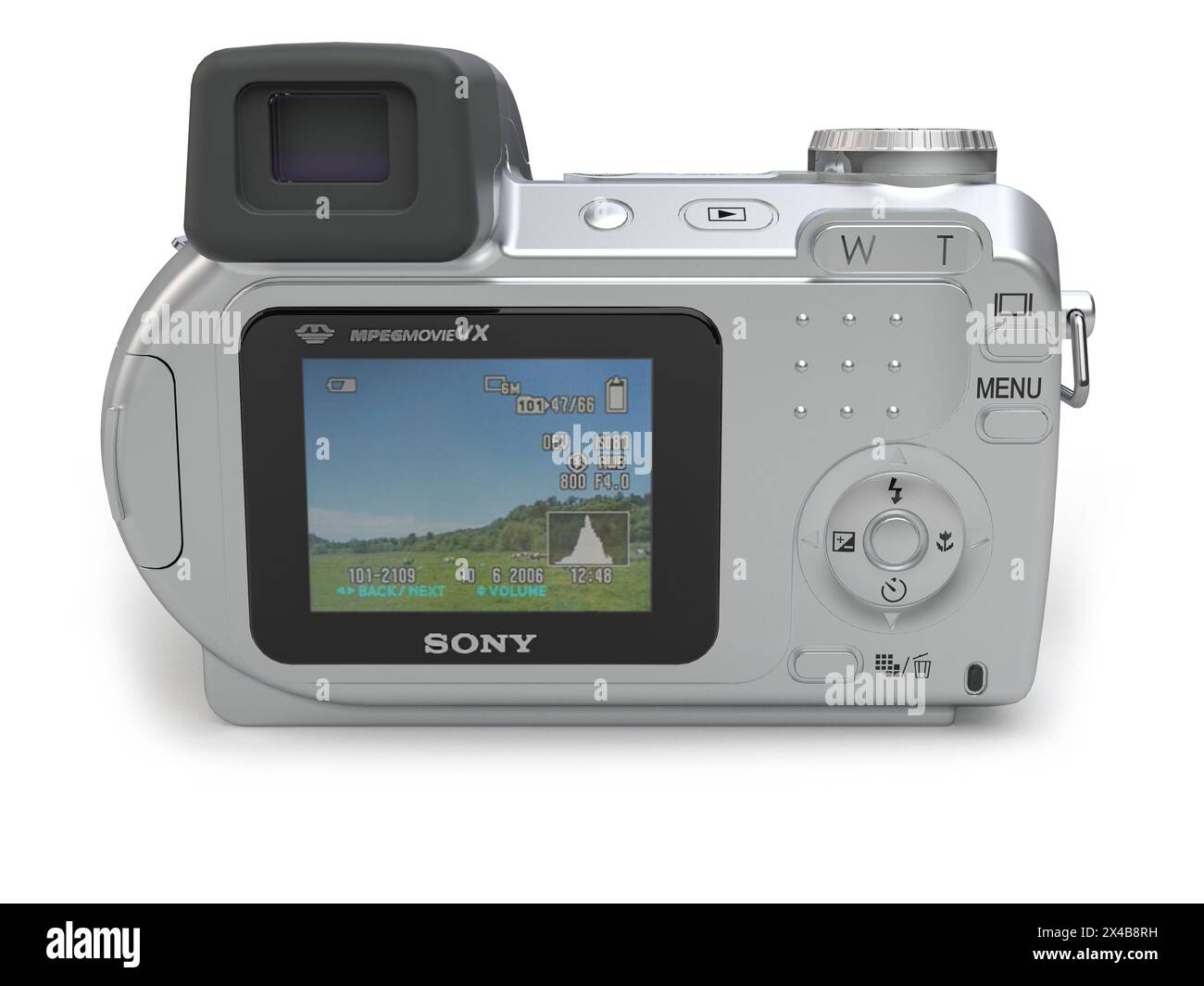 SONY-DSC-H2 Camera Stock Photo