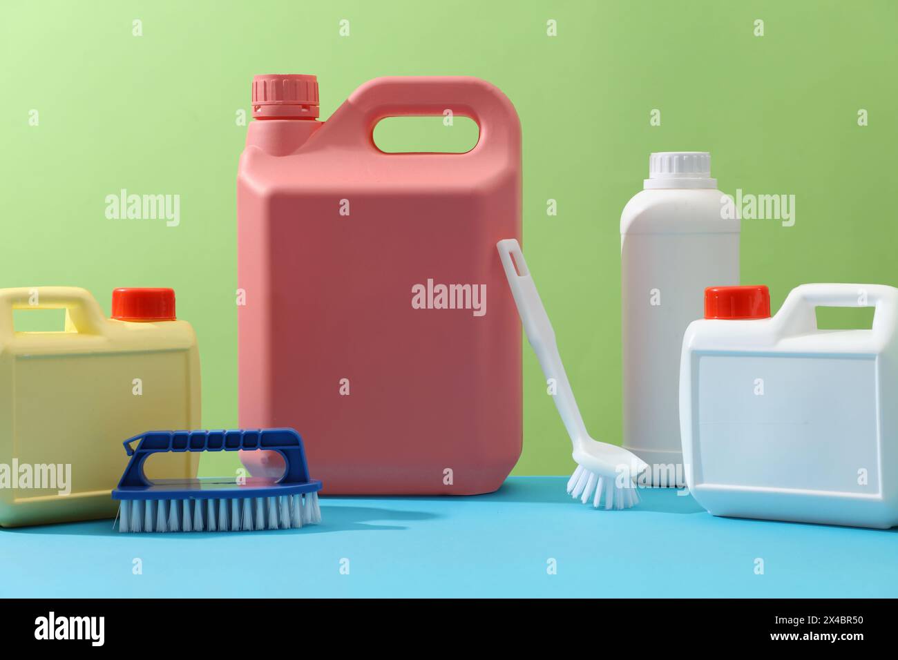 House cleaning concept, photo for advertising cleansing product with ...