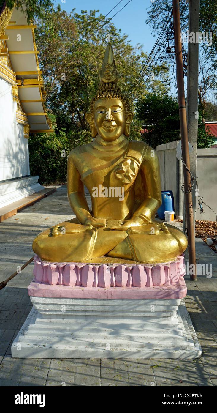 buddhistic temple on koh samet island in thailand Stock Photo