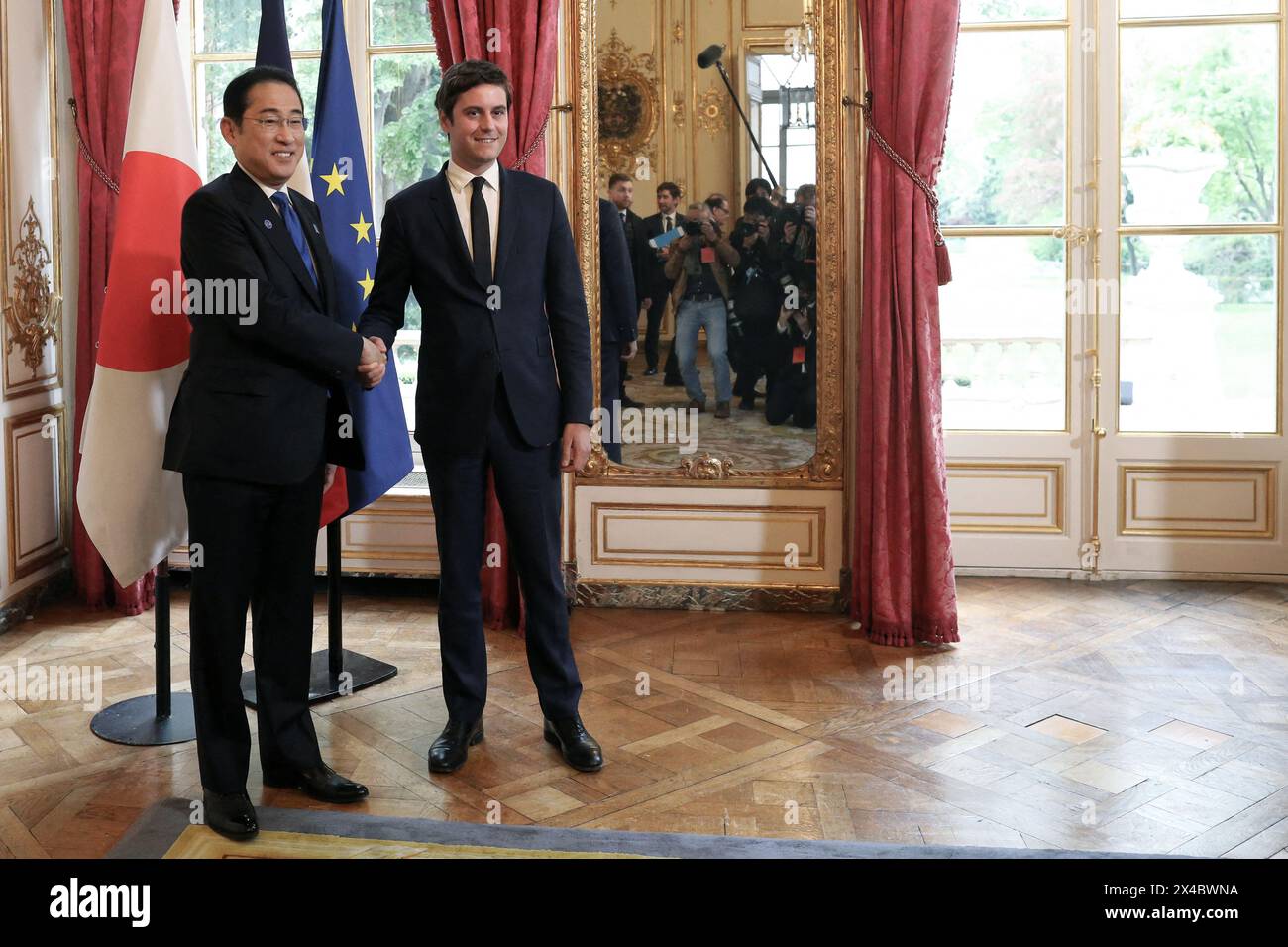 Paris, France. 01st May, 2024. Prime Minister of Japan Fumio Kishida ...