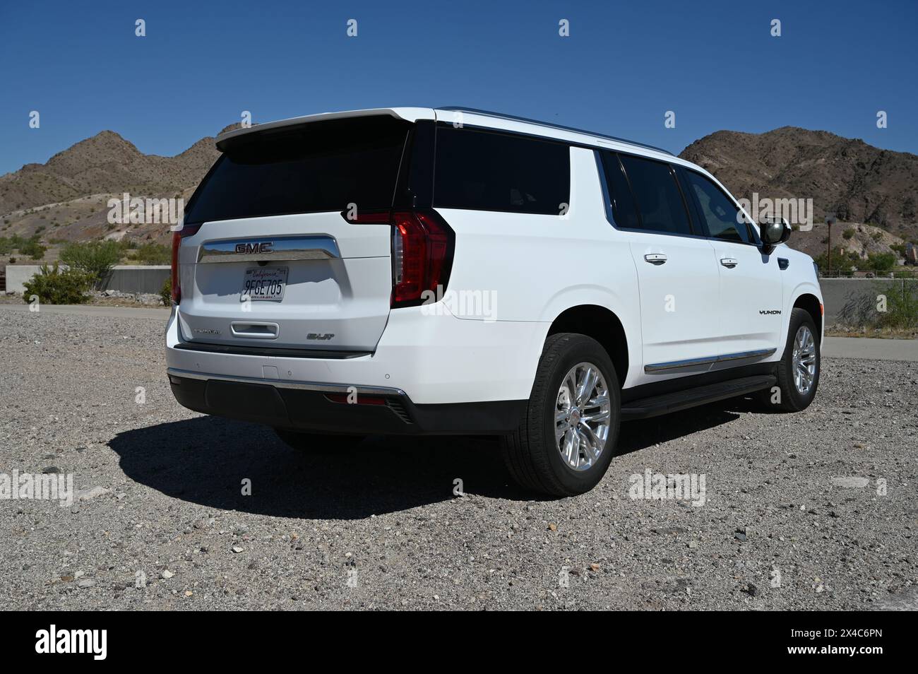 GMC Yukon XL SLT Stock Photo