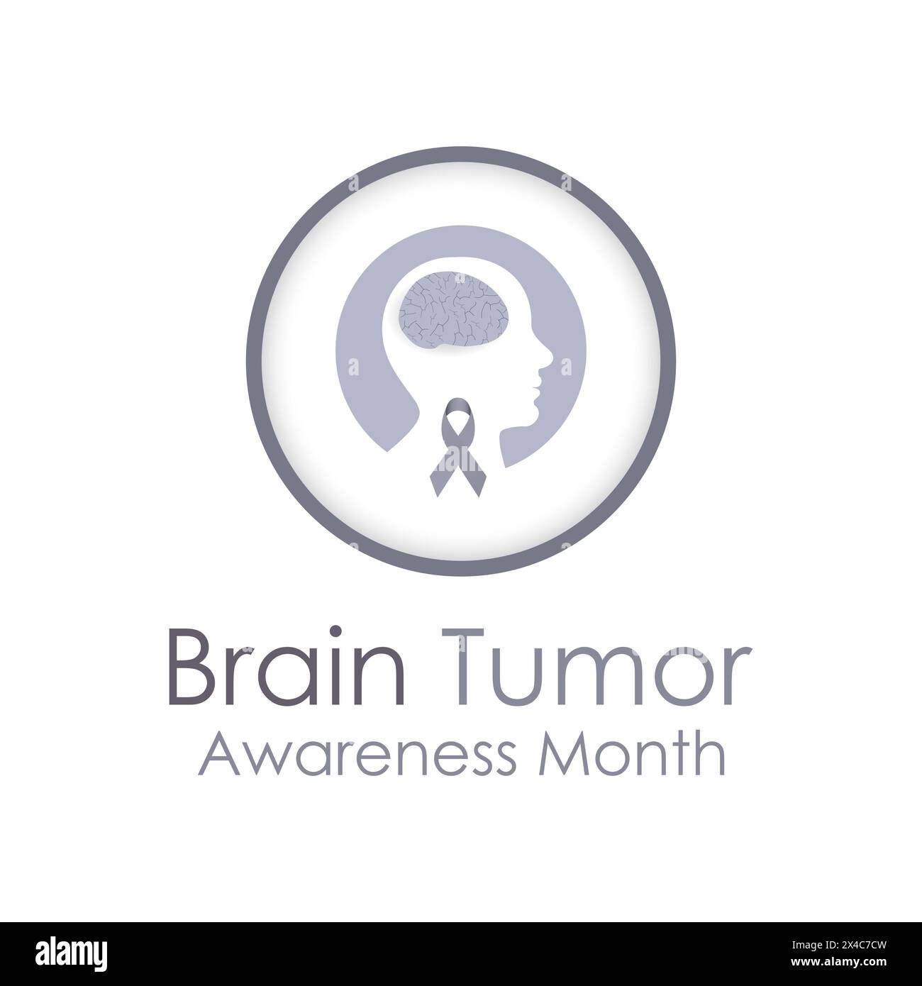 National Brain Tumor Awareness Month Health Awareness Vector Illustration Disease Prevention 5065