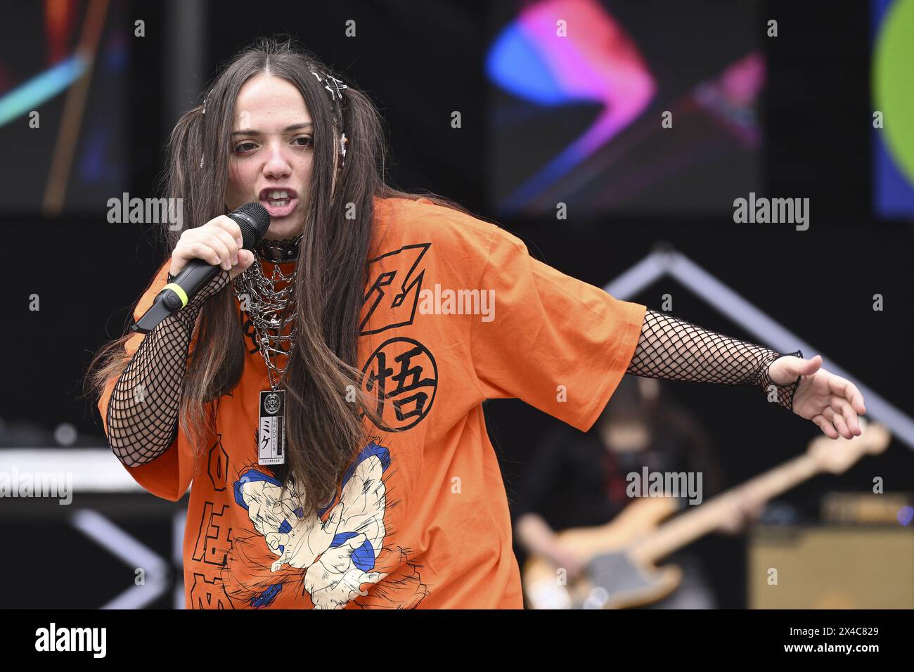 Rome, Italy. 01st May, 2024. Etta during the May Day Concert at the