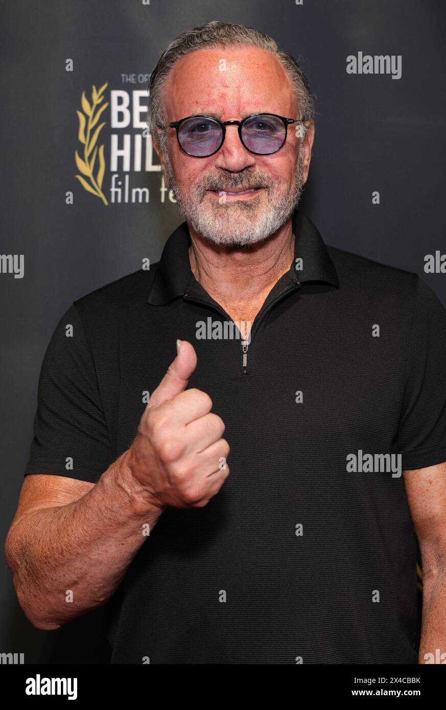 HOLLYWOOD, CA - May 1: Frank Stallone, at Opening Night Of 24th Annual Beverly Hills Film Festival at TCL Chinese 6 Theatres in Hollywood, California, on May 1, 2024. Credit : Faye Sadou/MediaPunch Stock Photo