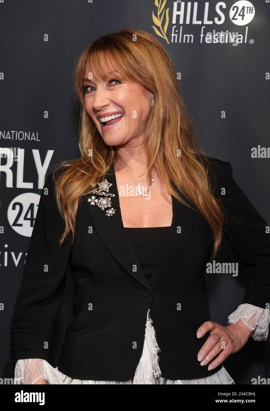 HOLLYWOOD, CA - May 1: Jane Seymour, at Opening Night Of 24th Annual Beverly Hills Film Festival at TCL Chinese 6 Theatres in Hollywood, California, on May 1, 2024. Credit : Faye Sadou/MediaPunch Stock Photo