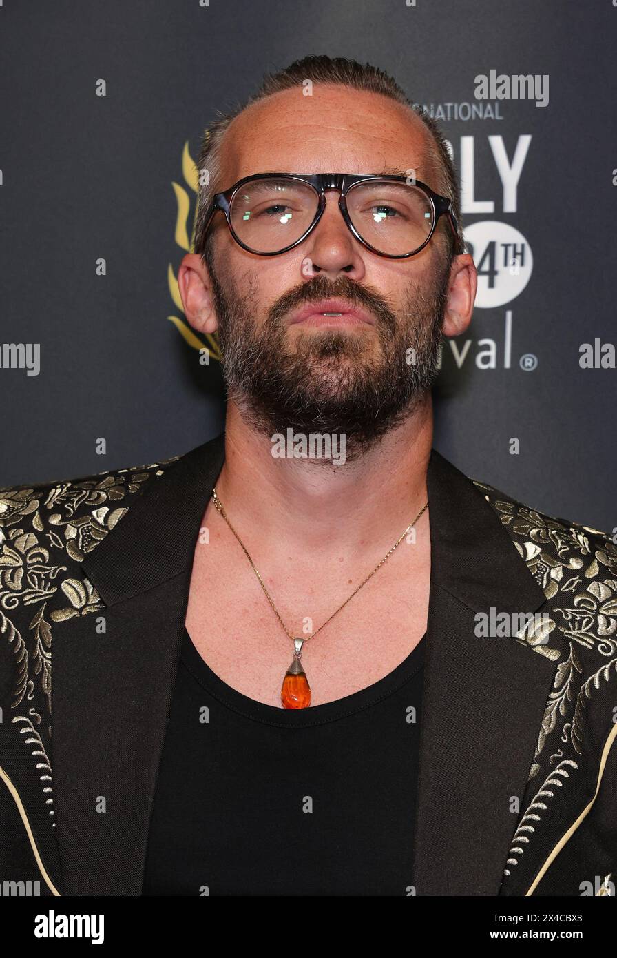 HOLLYWOOD, CA - May 1: Cap Peterson, at Opening Night Of 24th Annual Beverly Hills Film Festival at TCL Chinese 6 Theatres in Hollywood, California, on May 1, 2024. Credit : Faye Sadou/MediaPunch Stock Photo