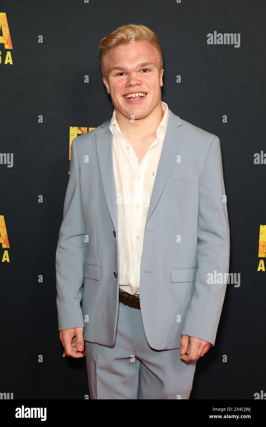Sydney, Australia. 2nd May 2024. Sean Millis (cast) arrives on the red