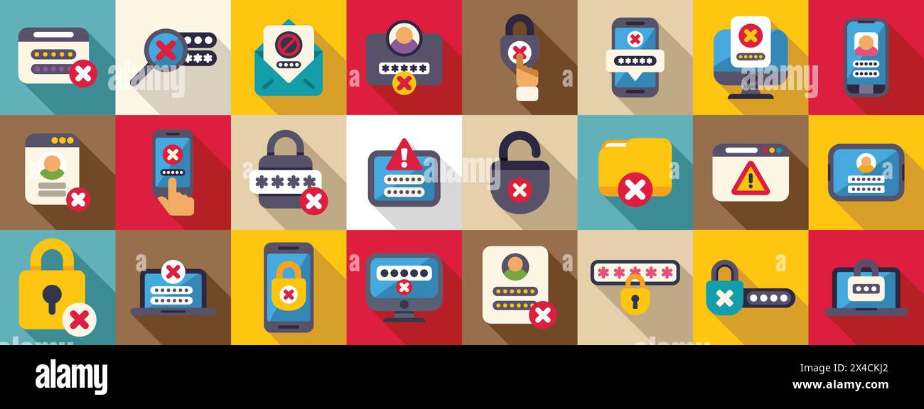 Forget the mistake Stock Vector Images - Alamy