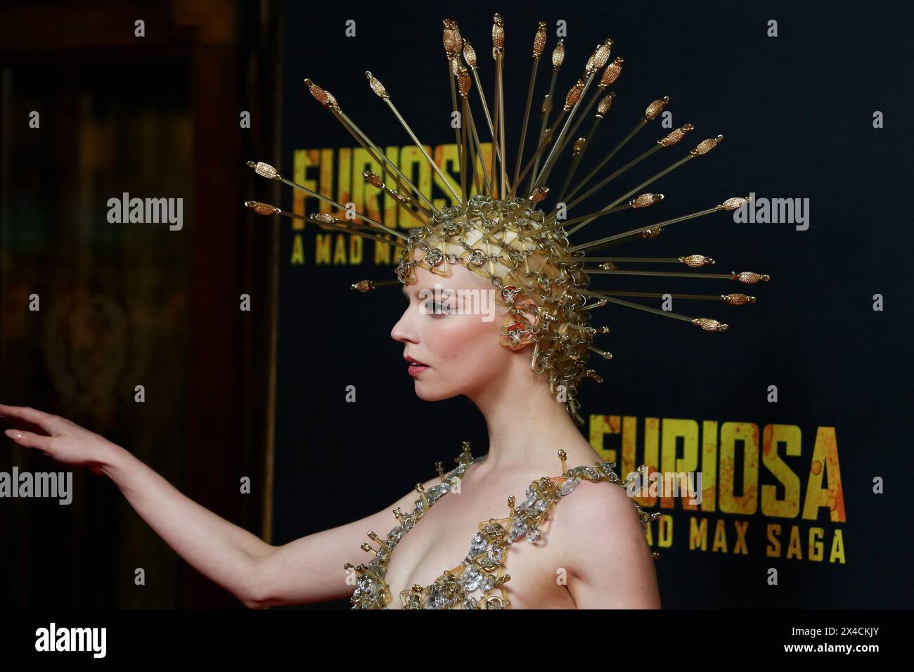 May 2, 2024: ANYA TAYLOR-JOY attends the Australian Premiere of 'Furiosa: A Mad Max Saga' at The State Theatre on May 02, 2024 in Sydney, NSW Australia (Credit Image: © Christopher Khoury/Australian Press Agency via ZUMA Press Wire) EDITORIAL USAGE ONLY! Not for Commercial USAGE! Stock Photo