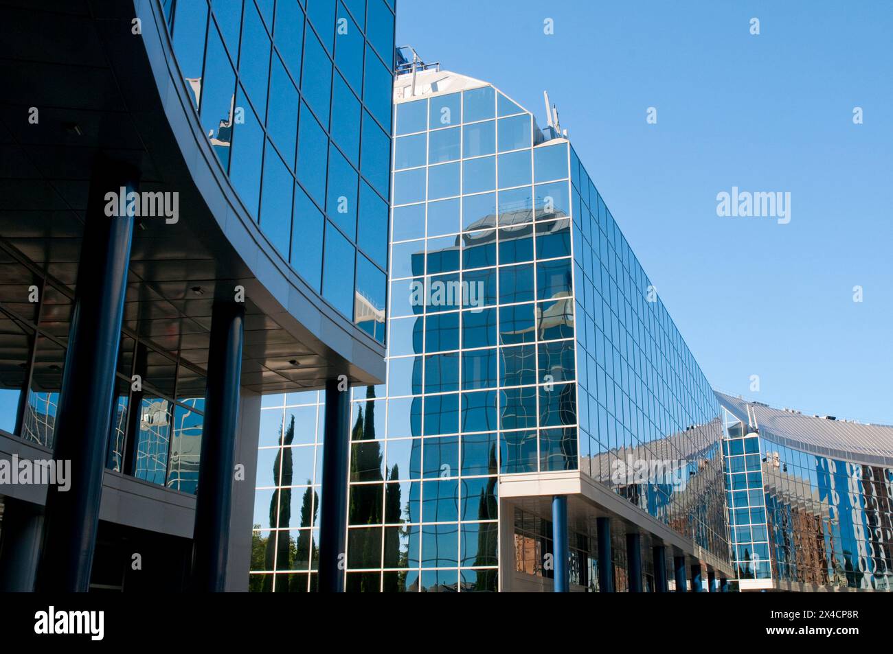Office buildings. Madrid, Spain. Stock Photo