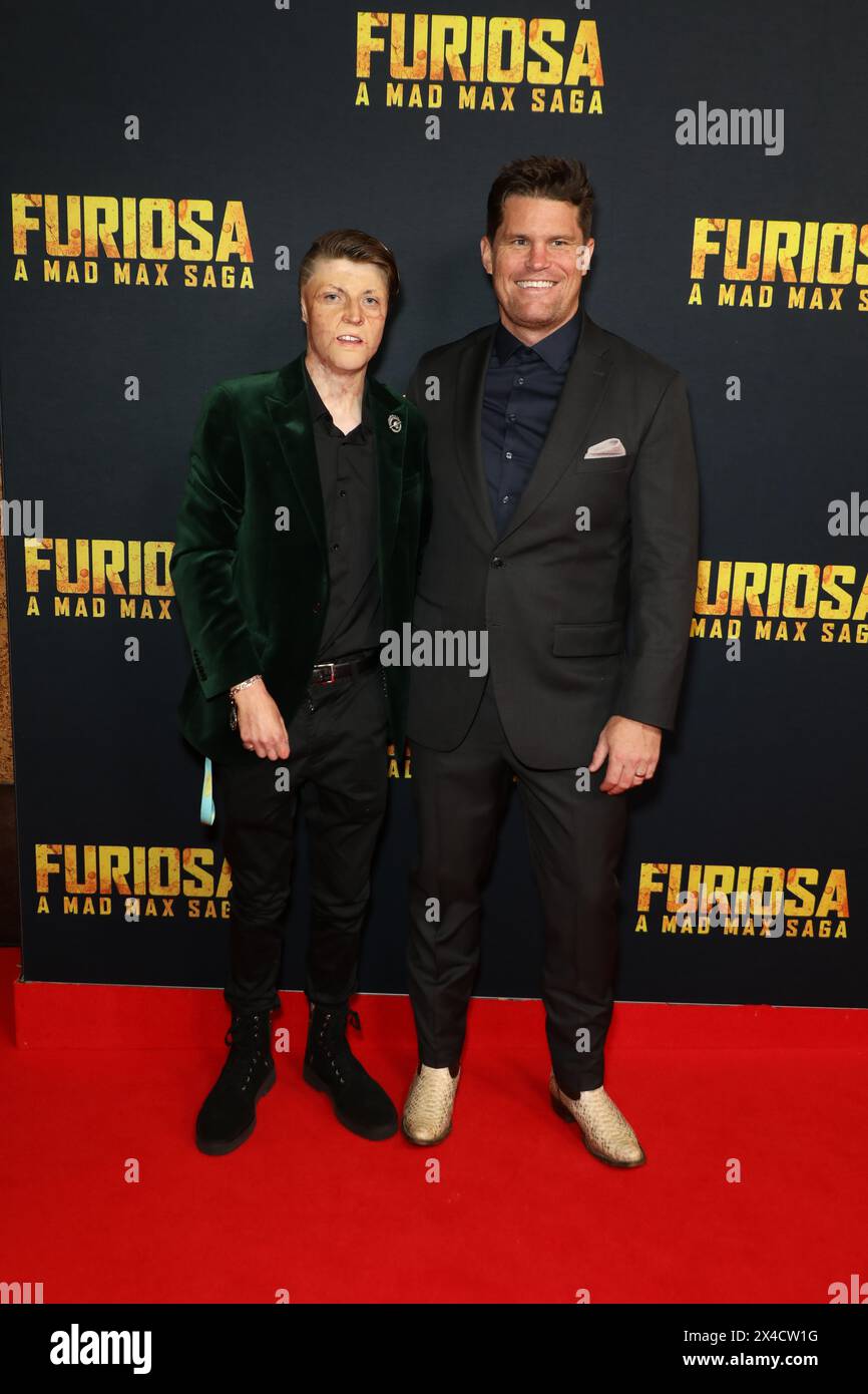 Sydney, Australia. 2nd May 2024. Spencer Connelly and Mark Wales arrive on the red carpet for