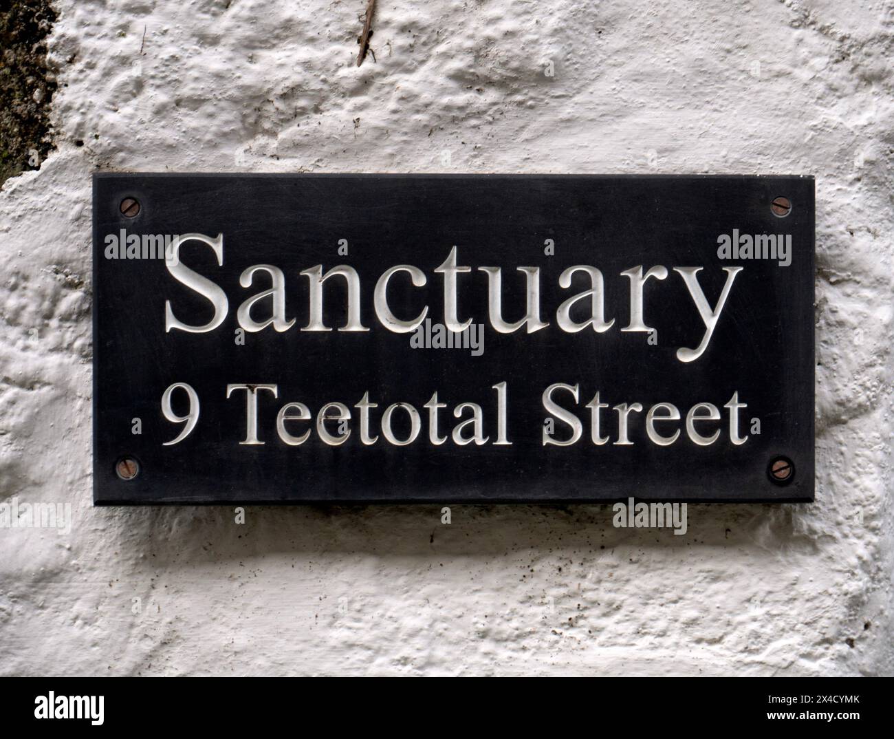 Sanctuary in St Ives Cornwall Stock Photo