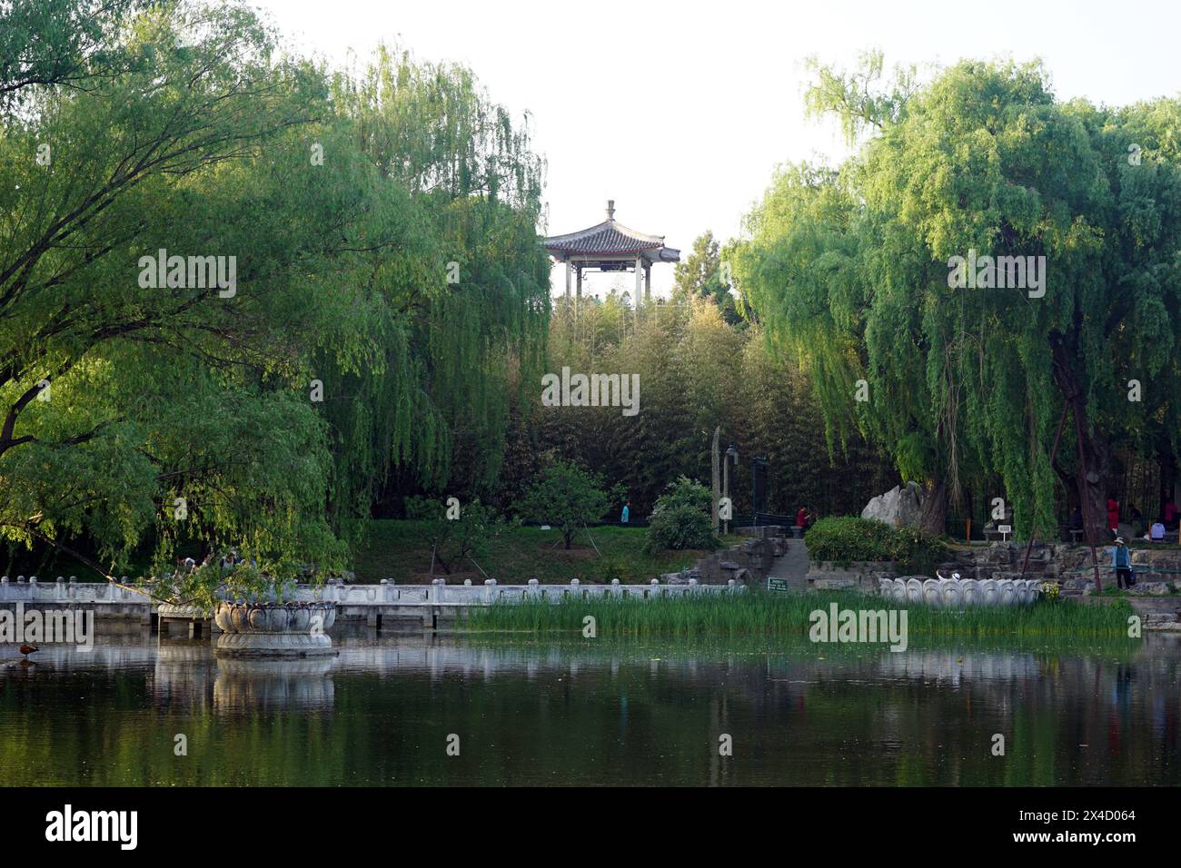 Zizhuyuan (Bamboo Park) Beijing Stock Photo