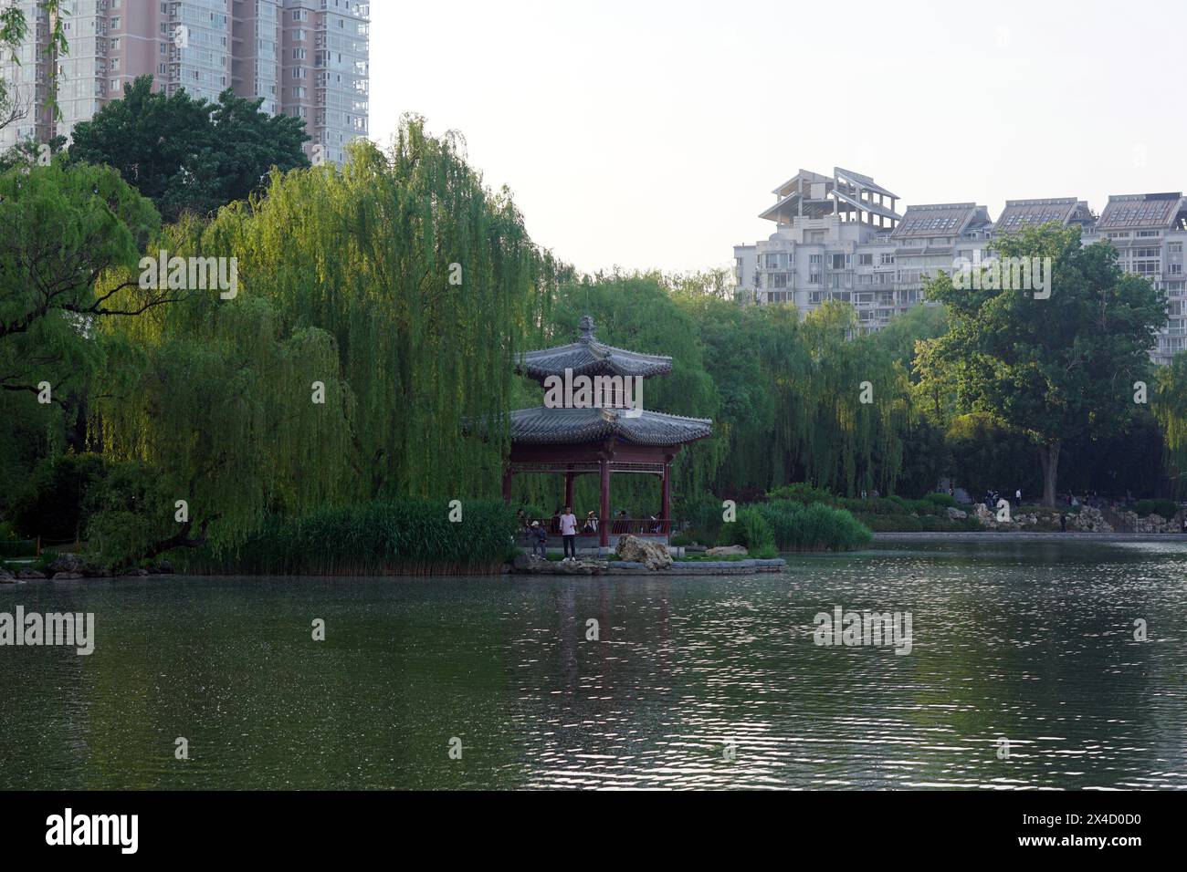 Zizhuyuan (Bamboo Park) Beijing Stock Photo