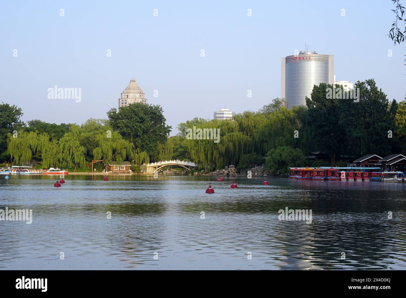 Zizhuyuan (Bamboo Park) Beijing Stock Photo