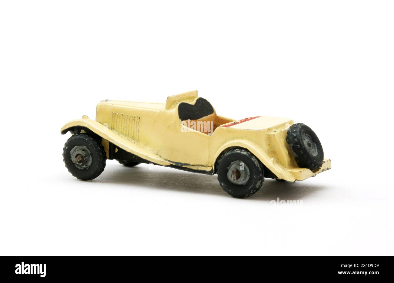 Matchbox MGA Classic Sports car toy scale model Stock Photo