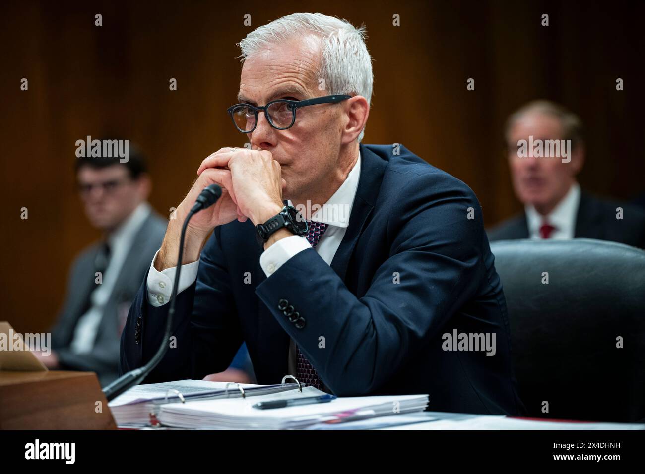 Washington, USA. 02nd May, 2025. Secretary of Veterans Affairs Denis