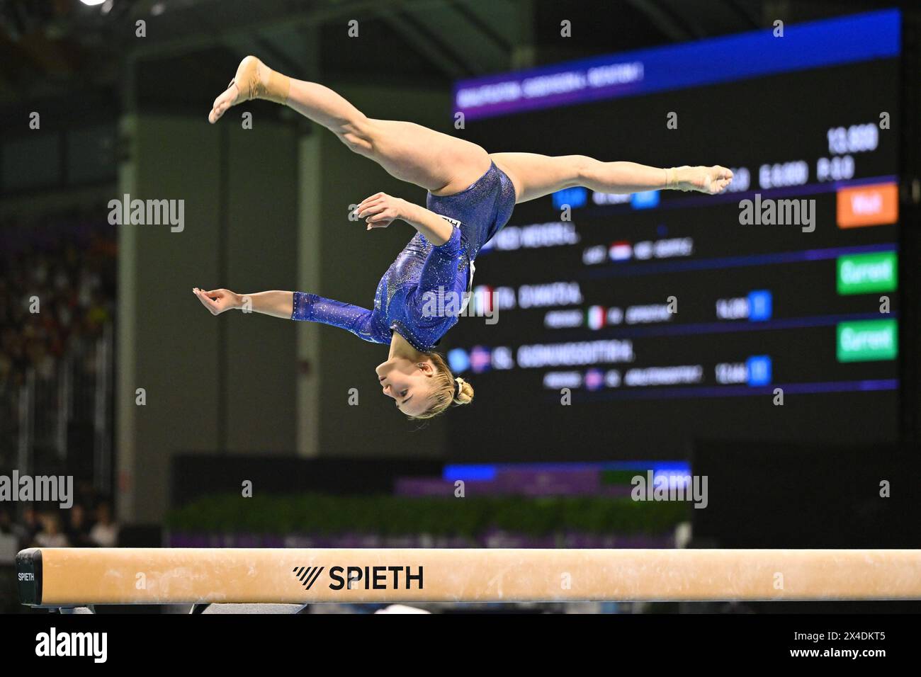 Rimini, Italy. 02nd May, 2024. D'AMATO Asia (ITA) beam during European