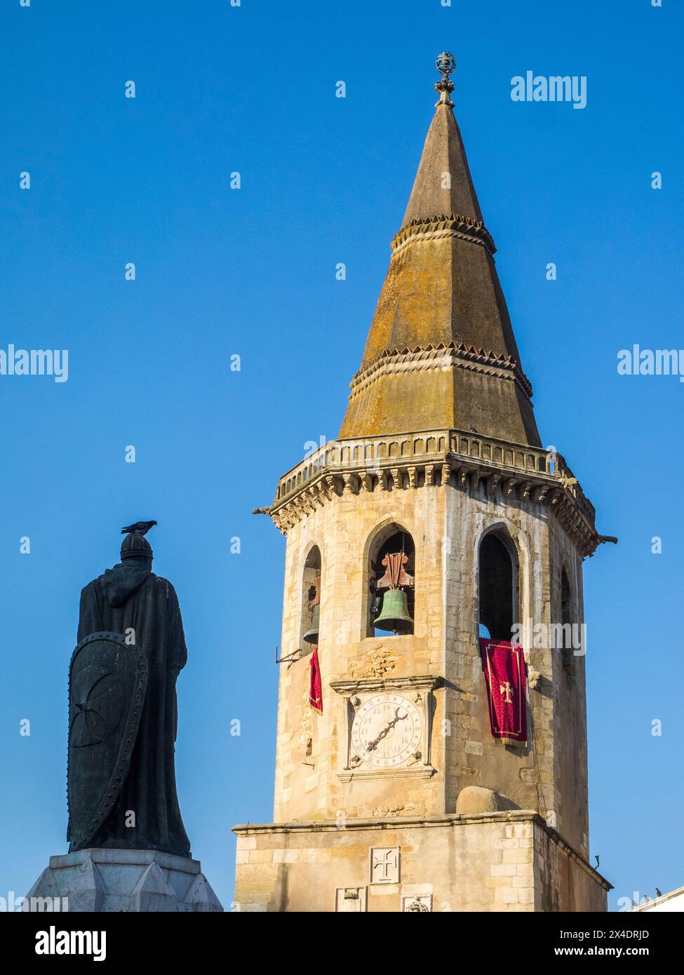 Bell tower of the St. John the Baptist church in the Old