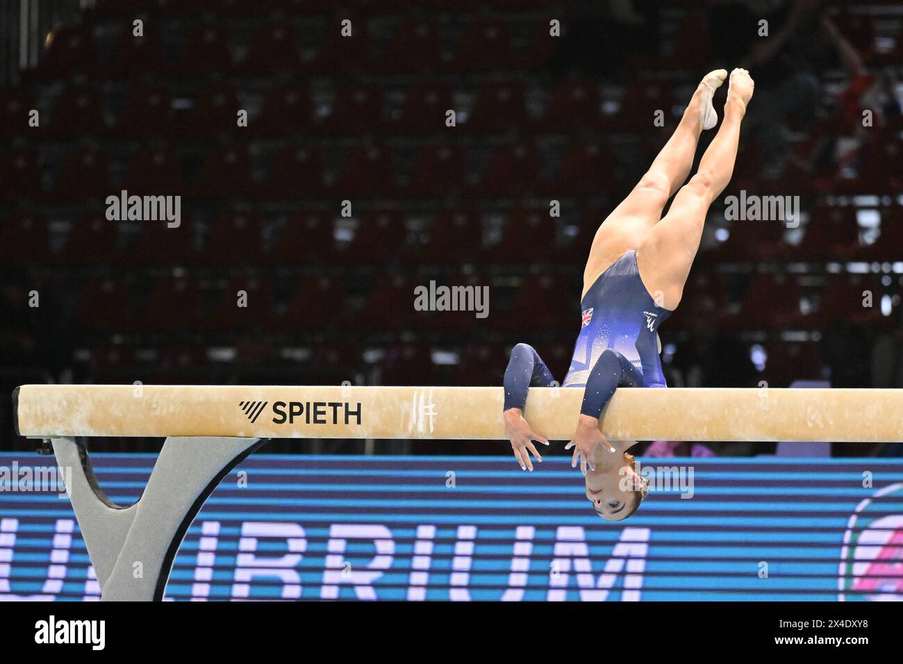 Rimini, Italy. 02nd May, 2024. KINSELLA Alice (GBR) beam during
