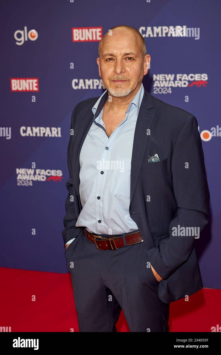 02 May 2024, Berlin: Actor Erdogan Atalay attends the New Faces Award