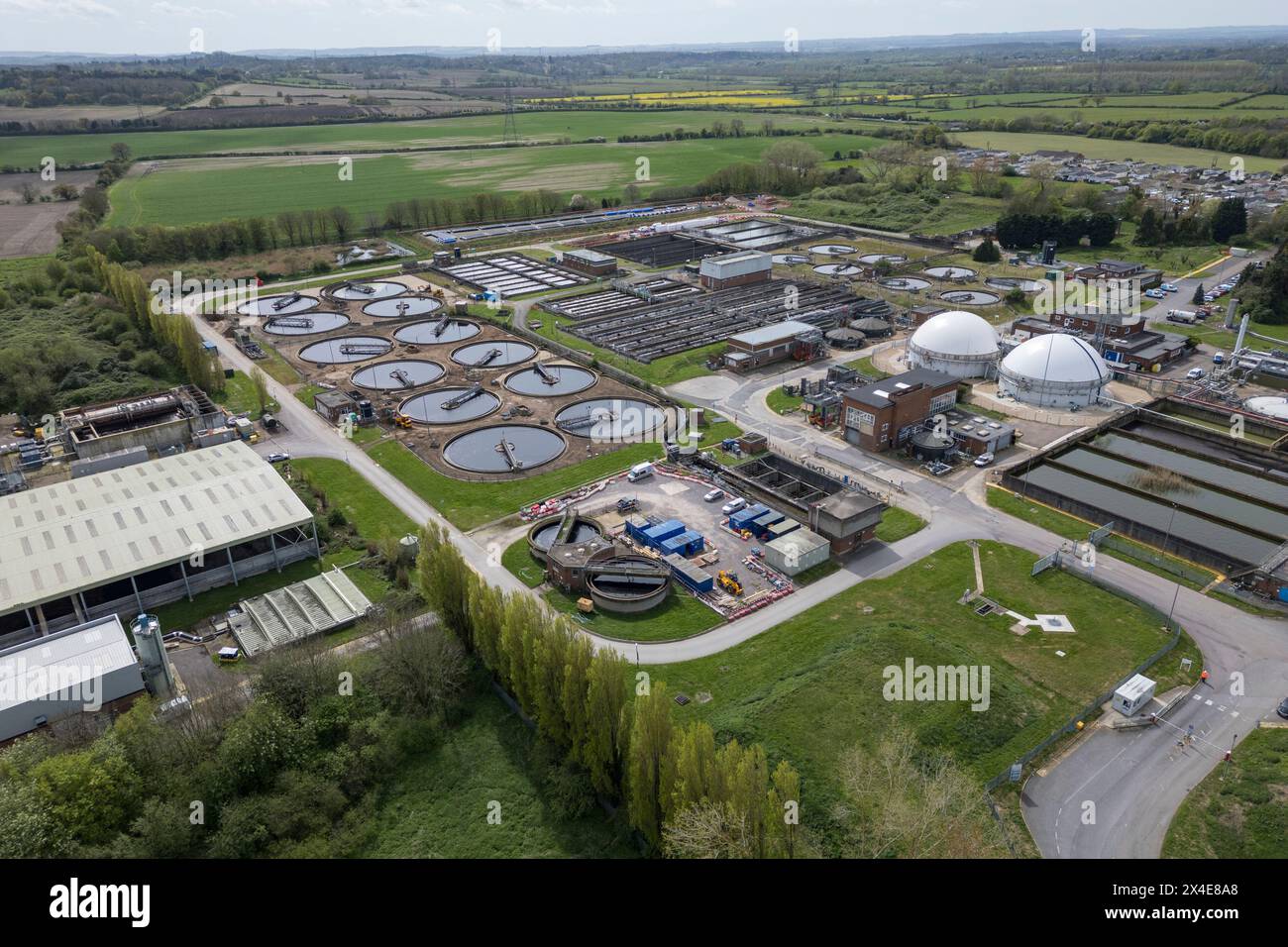 Sewage water treatment works hi-res stock photography and images - Alamy