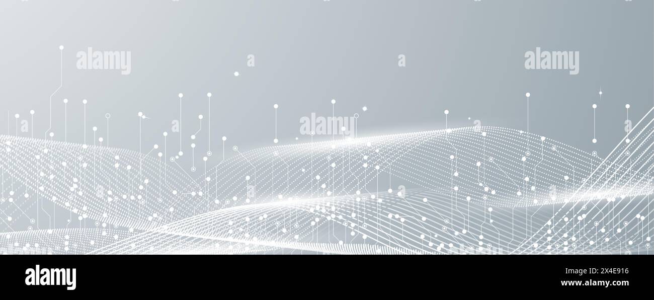 Technology abstract futuristic science background for internet business ...
