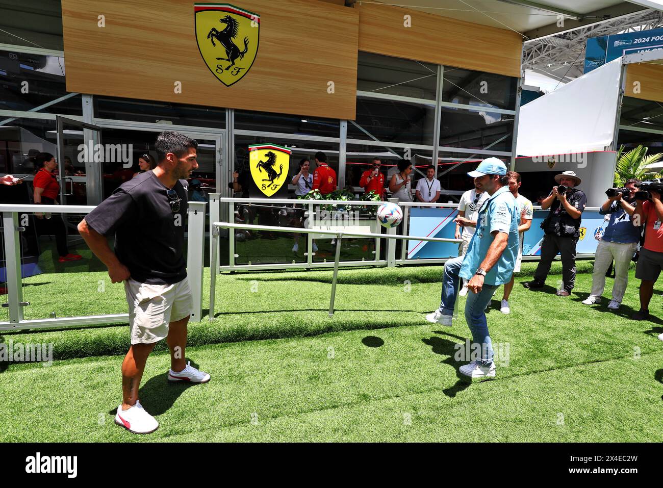 Miami, Usa. 02nd May, 2024. (l To R): Luis Suarez (uru) Inter Miami 