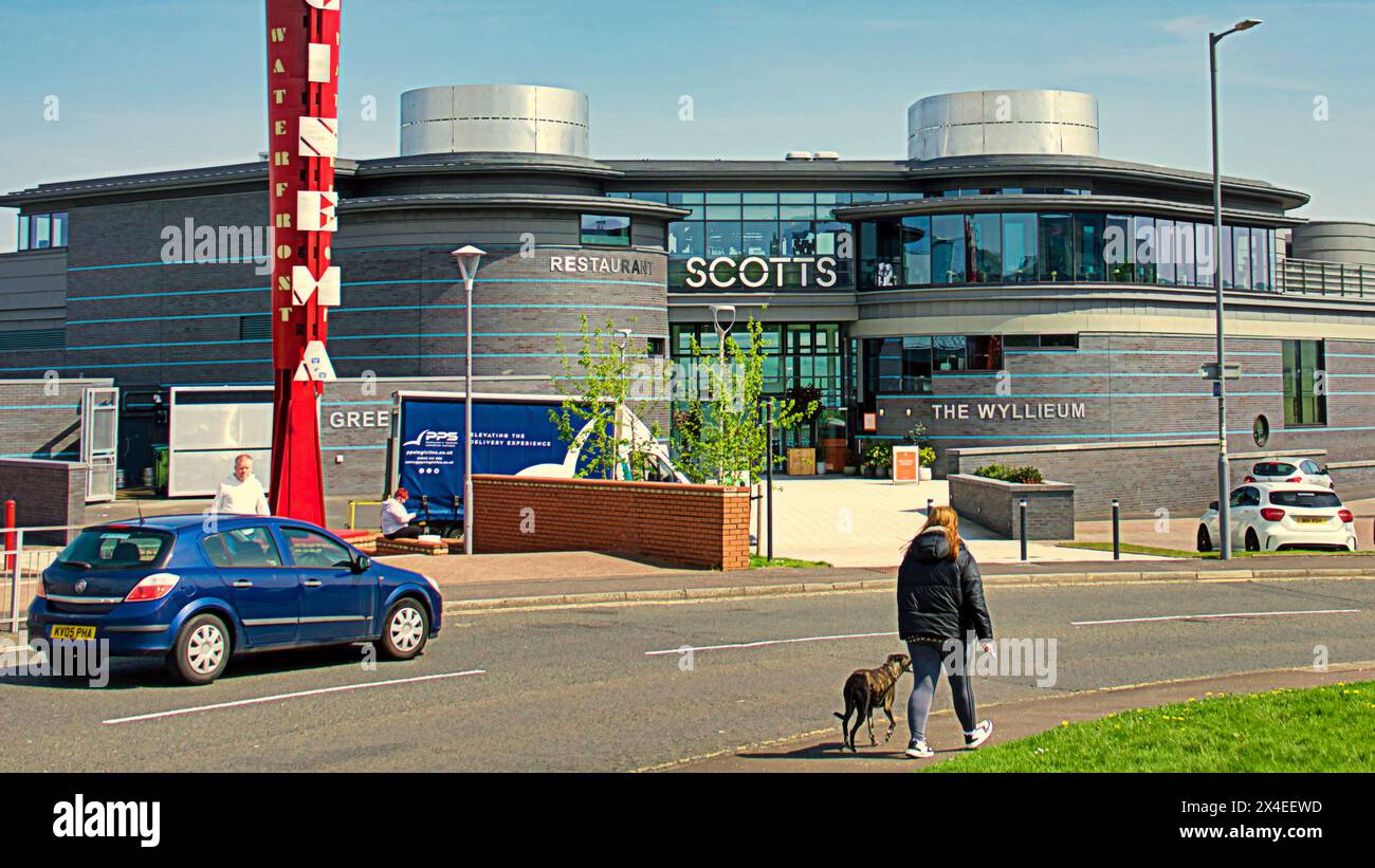 Glasgow, Scotland, UK. 2nd May, 2024 The Wyllieum, the artist george ...