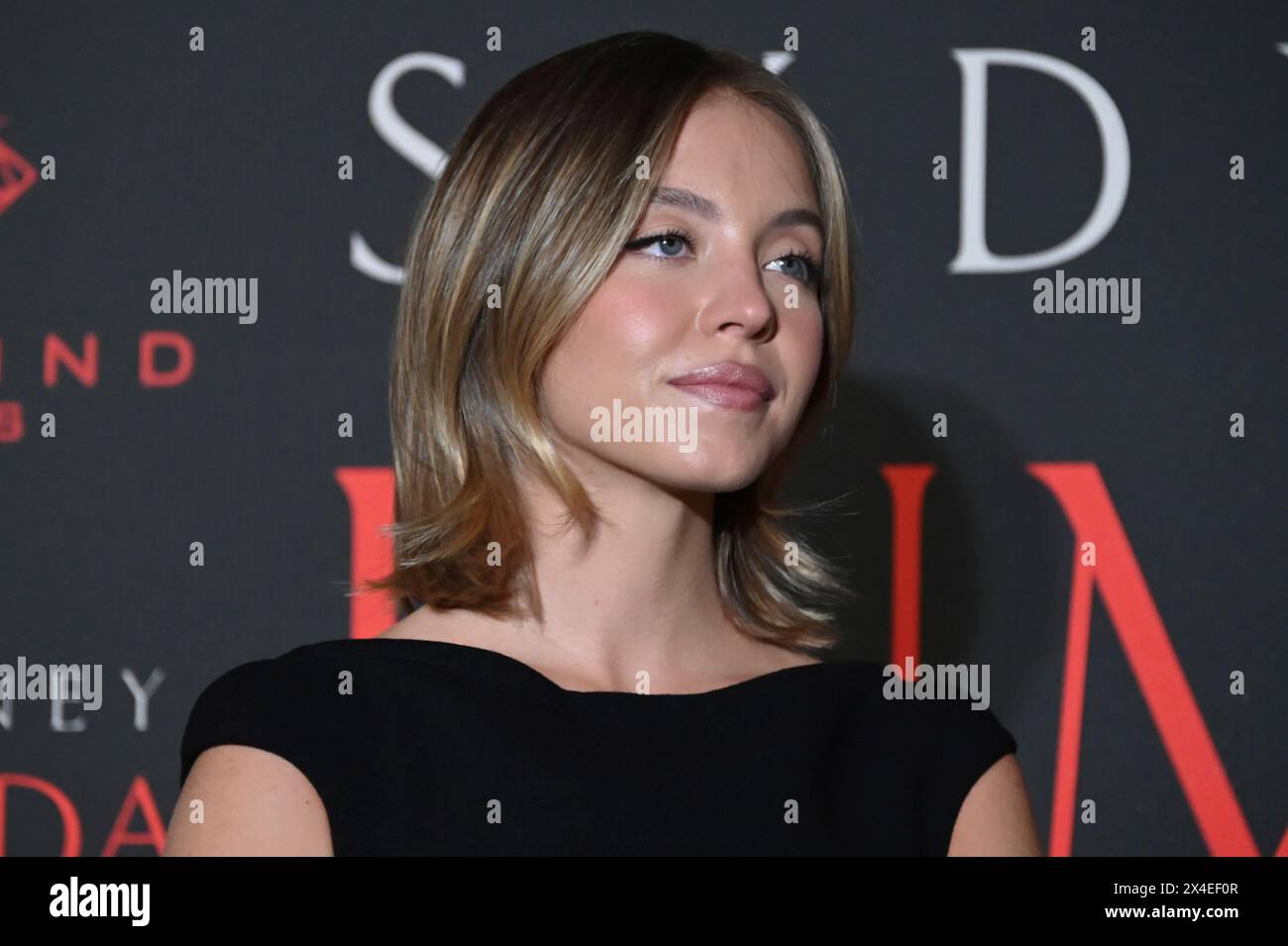 Mexico City, Mexico. 02nd May, 2025. Actress Sydney Sweeney is