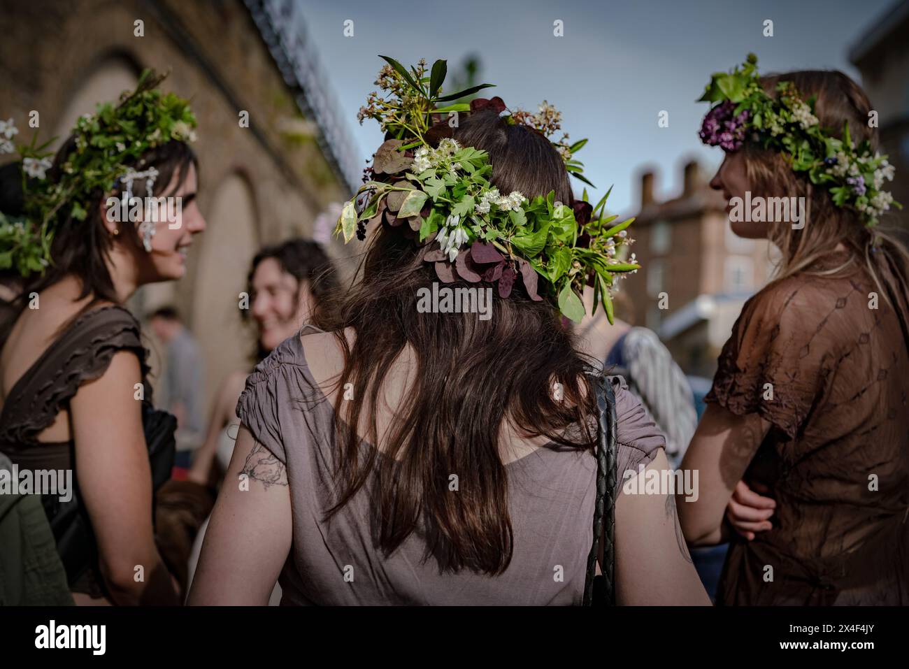 Deptford Jack-in-the-Green traditional May Day procession, London, UK Stock Photo