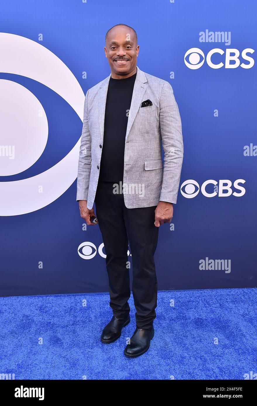 Hollywood, USA. 02nd May, 2024. Rocky Carroll arriving to the CBS 2024-2025 Fall Schedule Celebration held at Paramount Studios on May 2, 2024 in Hollywood, Ca. © Lisa OConnor/AFF-USA.com Credit: AFF/Alamy Live News Stock Photo