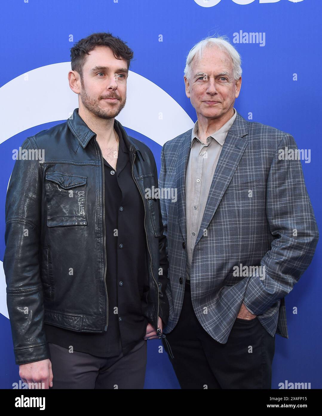 Hollywood, USA. 02nd May, 2024. Sean Harmon and Mark Harmon arriving to the CBS 2024-2025 Fall Schedule Celebration held at Paramount Studios on May 2, 2024 in Hollywood, Ca. © Lisa OConnor/AFF-USA.com Credit: AFF/Alamy Live News Stock Photo