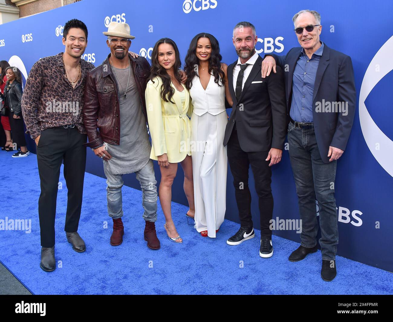 Hollywood, USA. 02nd May, 2024. David Lim, Shemar Moore, Anna Enger