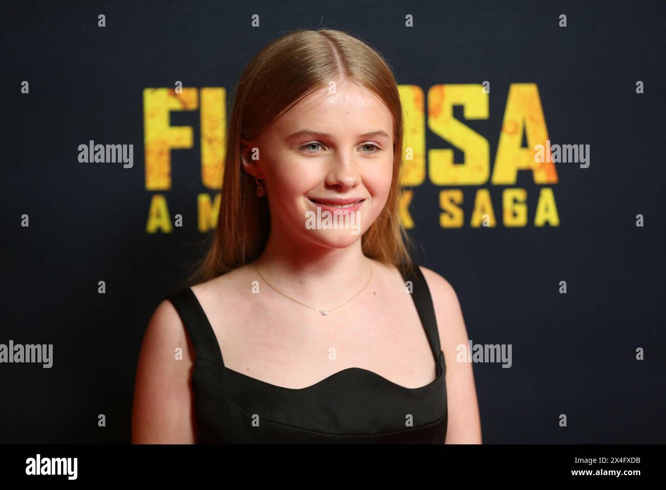 Sydney, Australia. 2nd May 2024. Alyla Browne (Young Furiosa) arrives