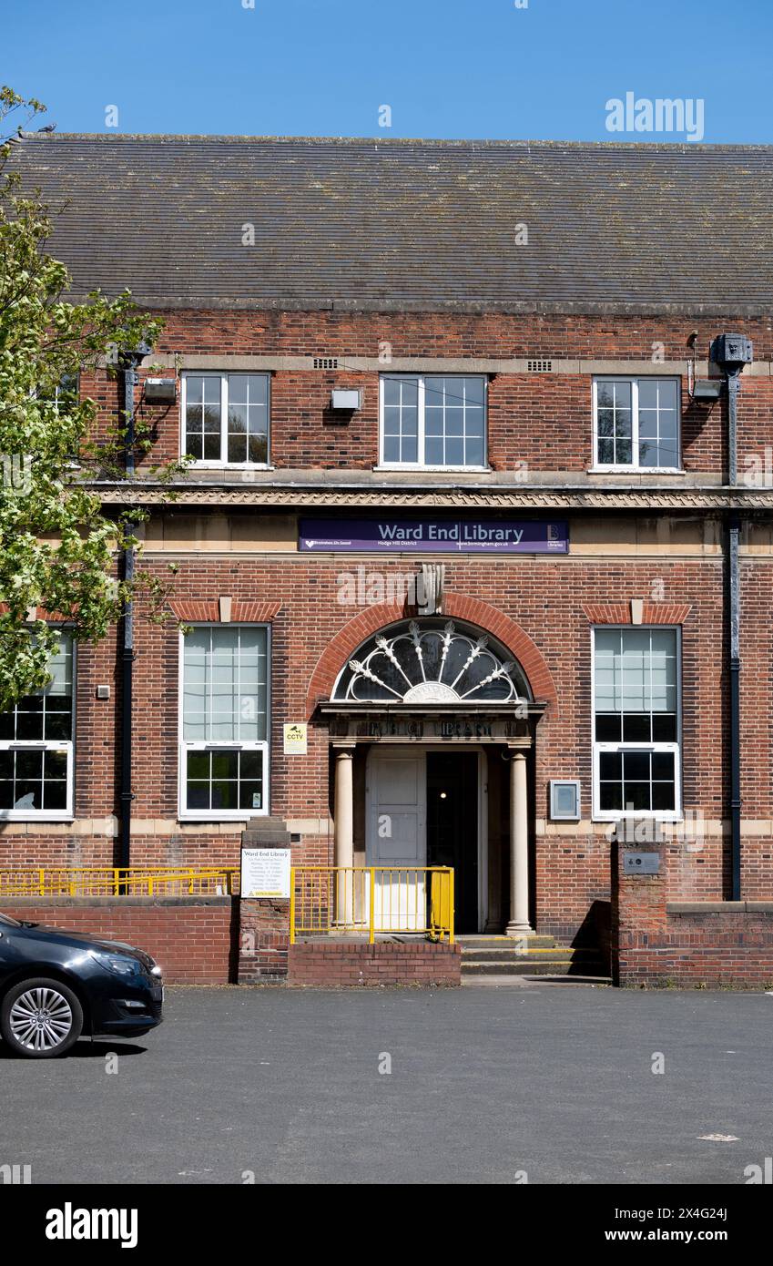 Ward End library, Birmingham, West Midlands, England, UK Stock Photo