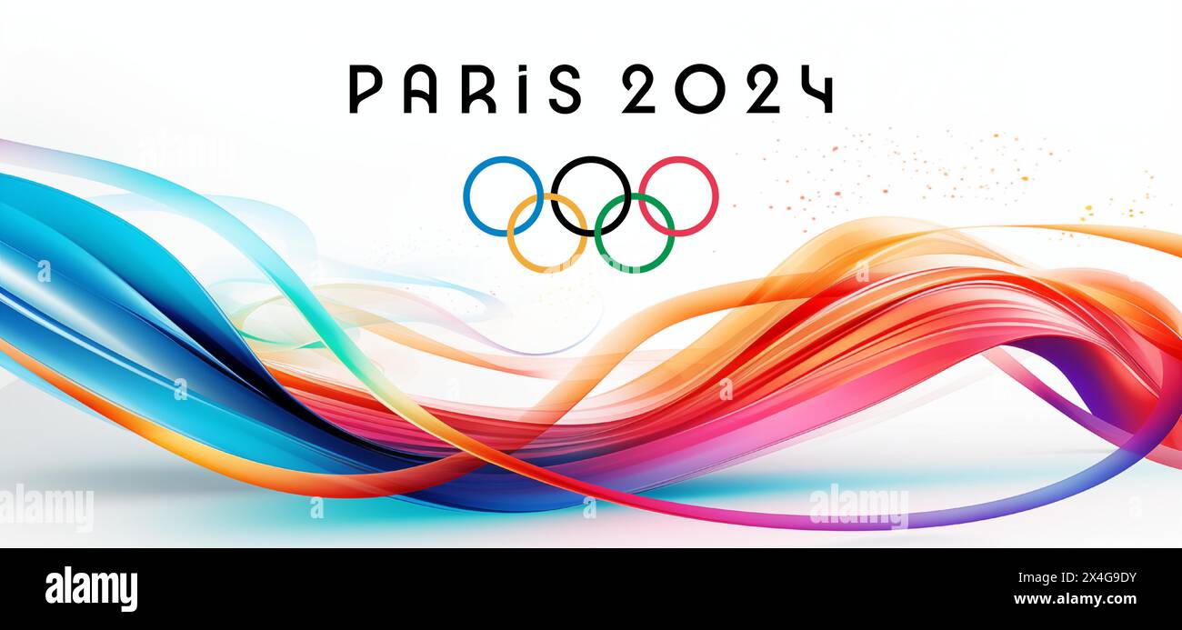 summer-olypics-paris-2024-background-stock-vector-image-art-alamy