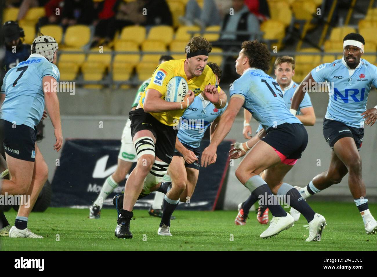 Wellington, New Zealand . 03rd May, 2024. Ben Grant of the 