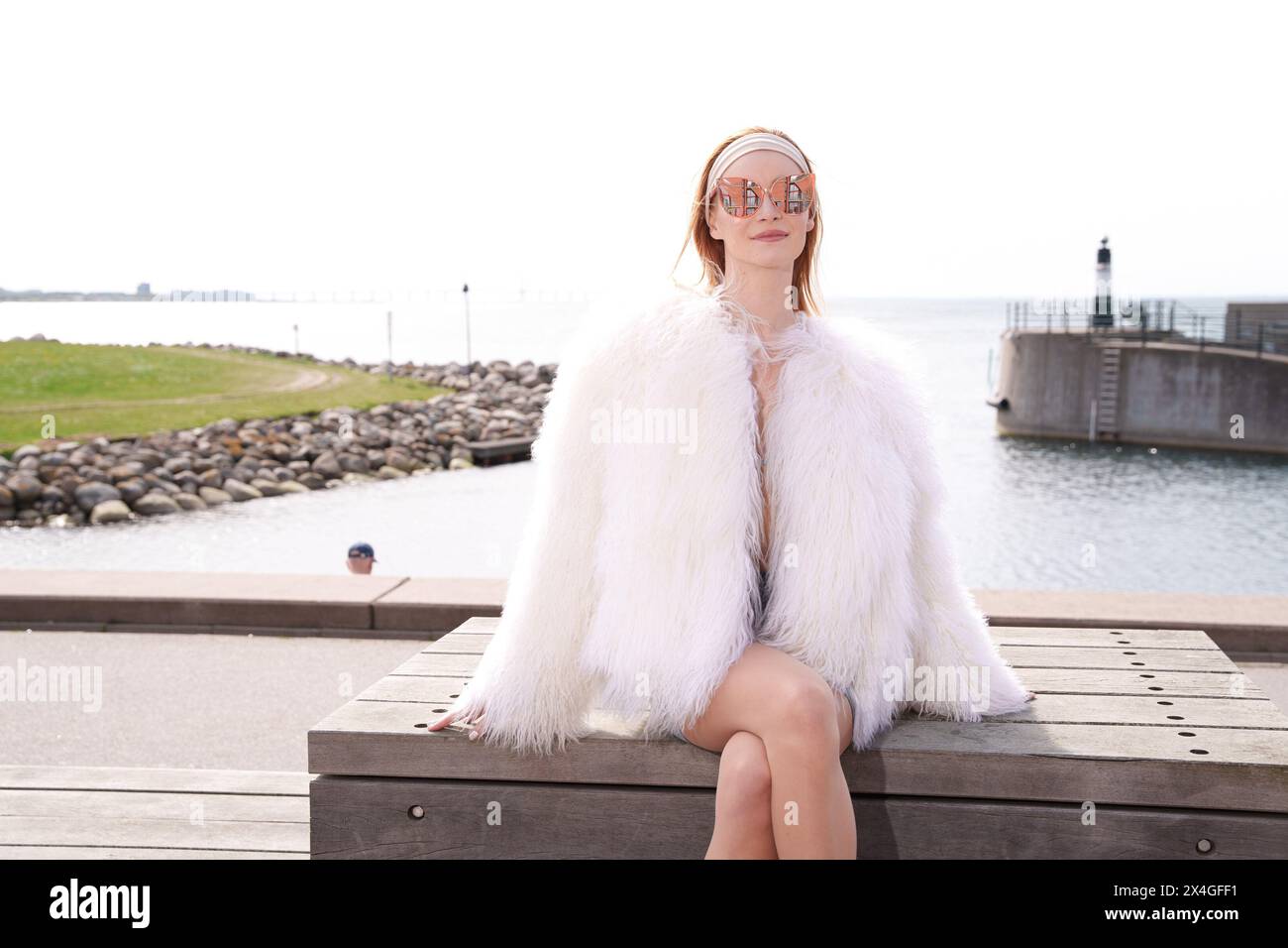 Austrian ESC Eurovision Song Contest participant Kaleen explore Malmö ...