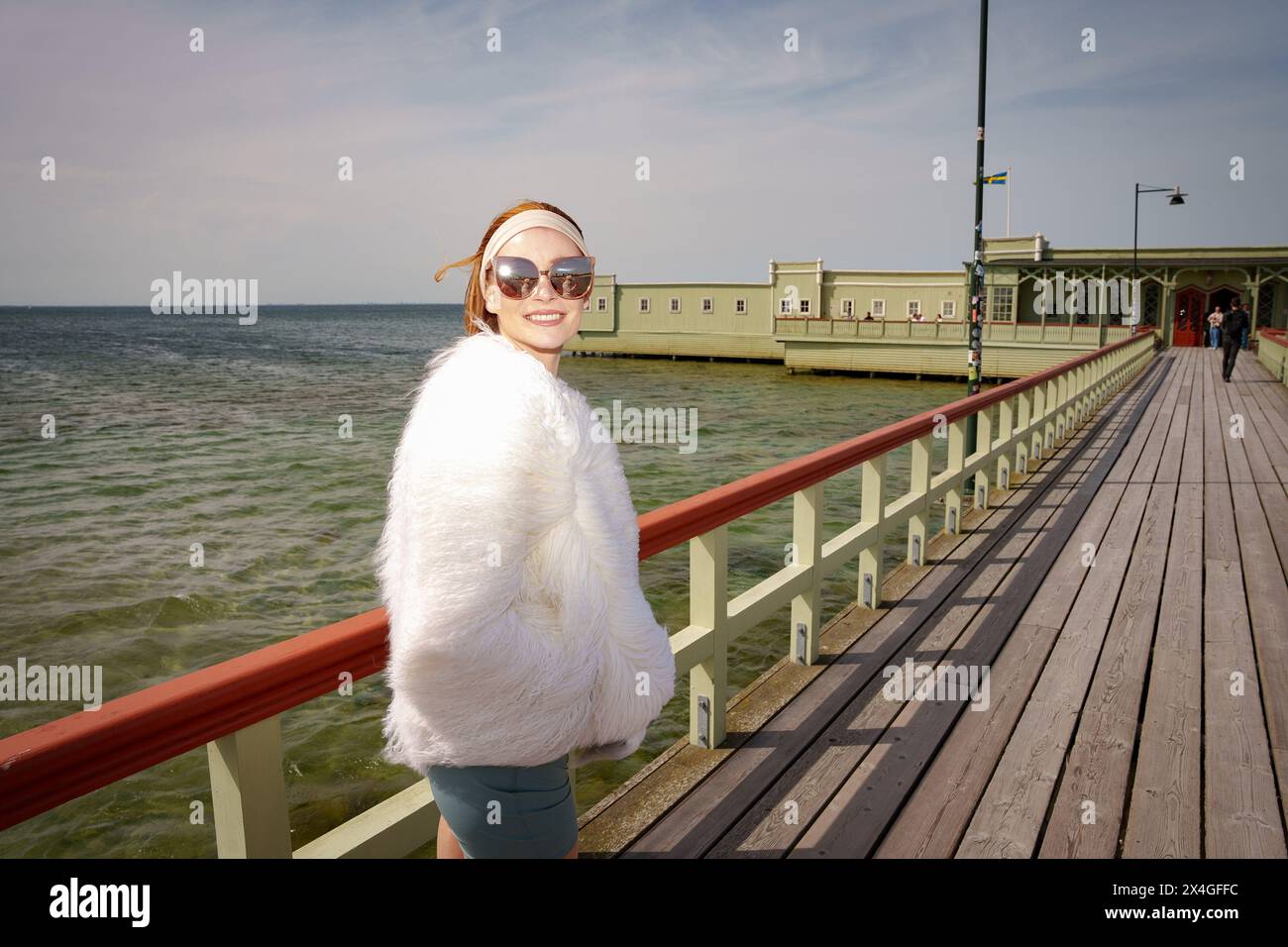 Austrian ESC Eurovision Song Contest participant Kaleen explore Malmö ...