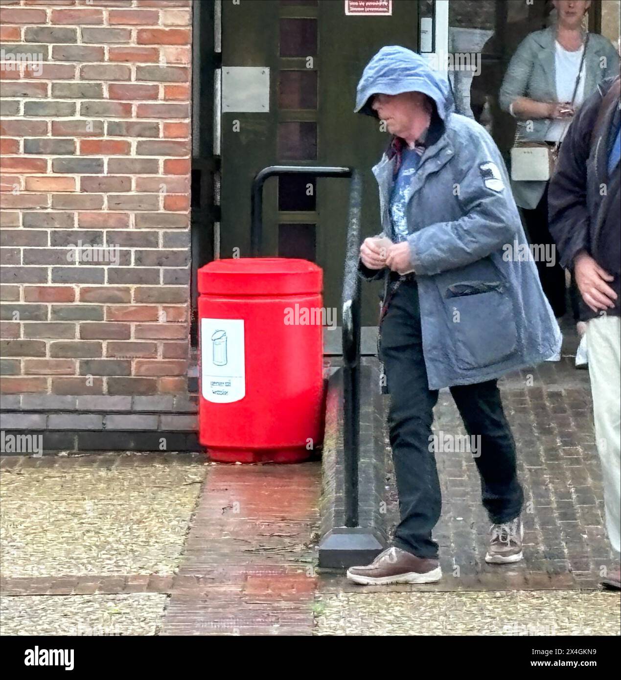 Daniel Lingham, 71, of Newton St Faith, Norfolk, leaves Norwich Magistrates' Court having been sentenced to 12 weeks in prison suspended for 18 months over his illegal collection of wild birds' eggs. Issue date: Friday May 3, 2024. Stock Photo