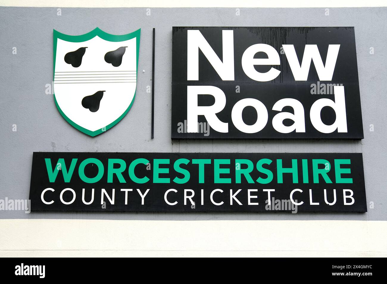 A general view of New Road, home of Worcestershire CCC. Picture date: Friday May 3, 2024. Stock Photo