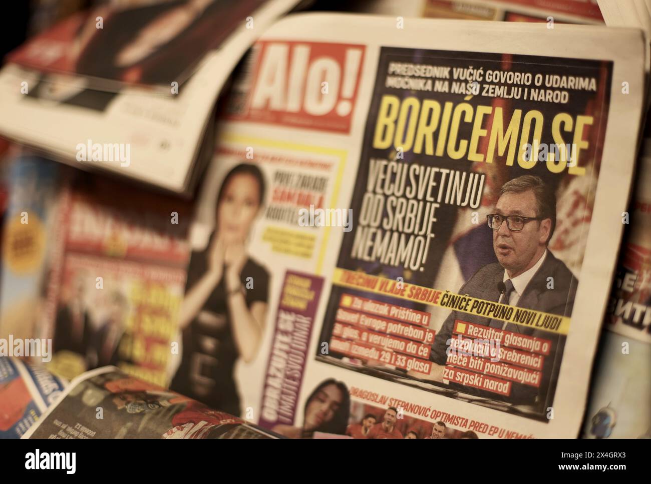 Magazine and newspaper kiosk hi-res stock photography and images - Alamy