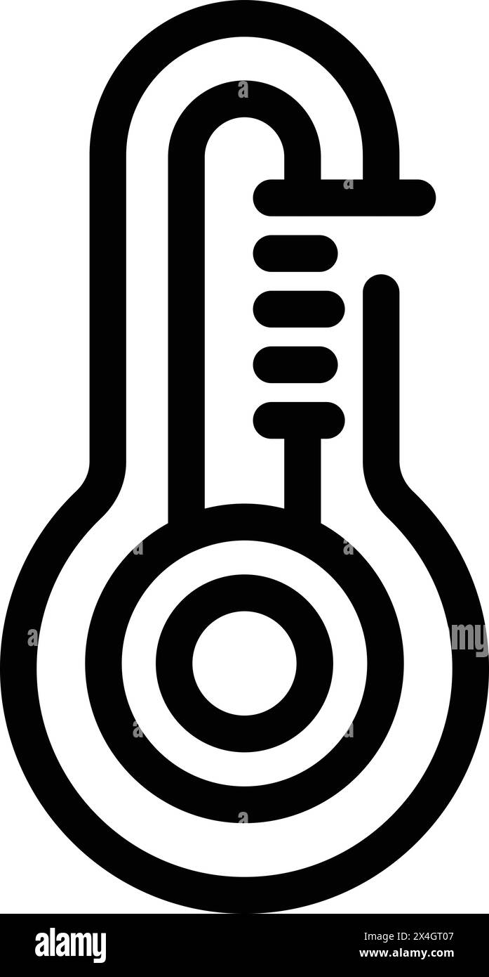 Induction hot plate icon outline vector. cooking hob