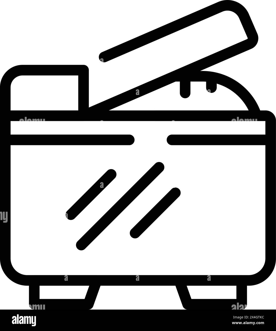 Automatic baking machine Black and White Stock Photos & Images - Alamy
