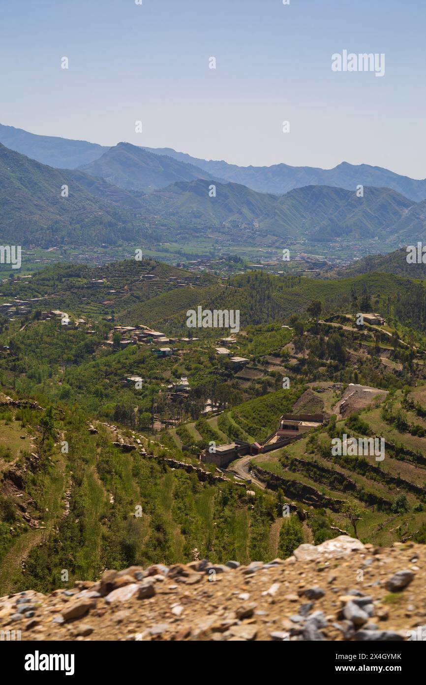 Pakistan Mian Rohan Beautiful Village of Mian City Mingora Swat, Pakistan Stock Photo - Alamy